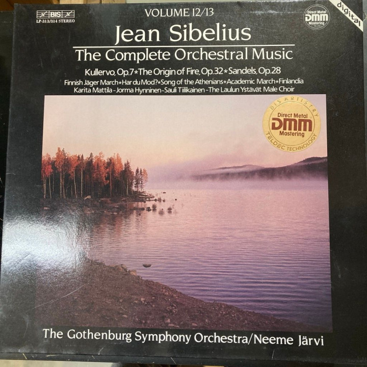 Sibelius - The Complete Orchestral Music (GER/1986) 2LP (VG+/VG+) -klassinen-